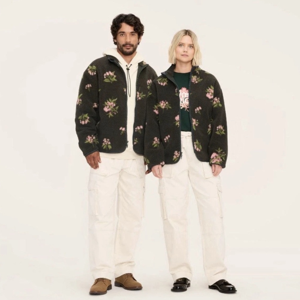 Woolrich Black Floral Jacket